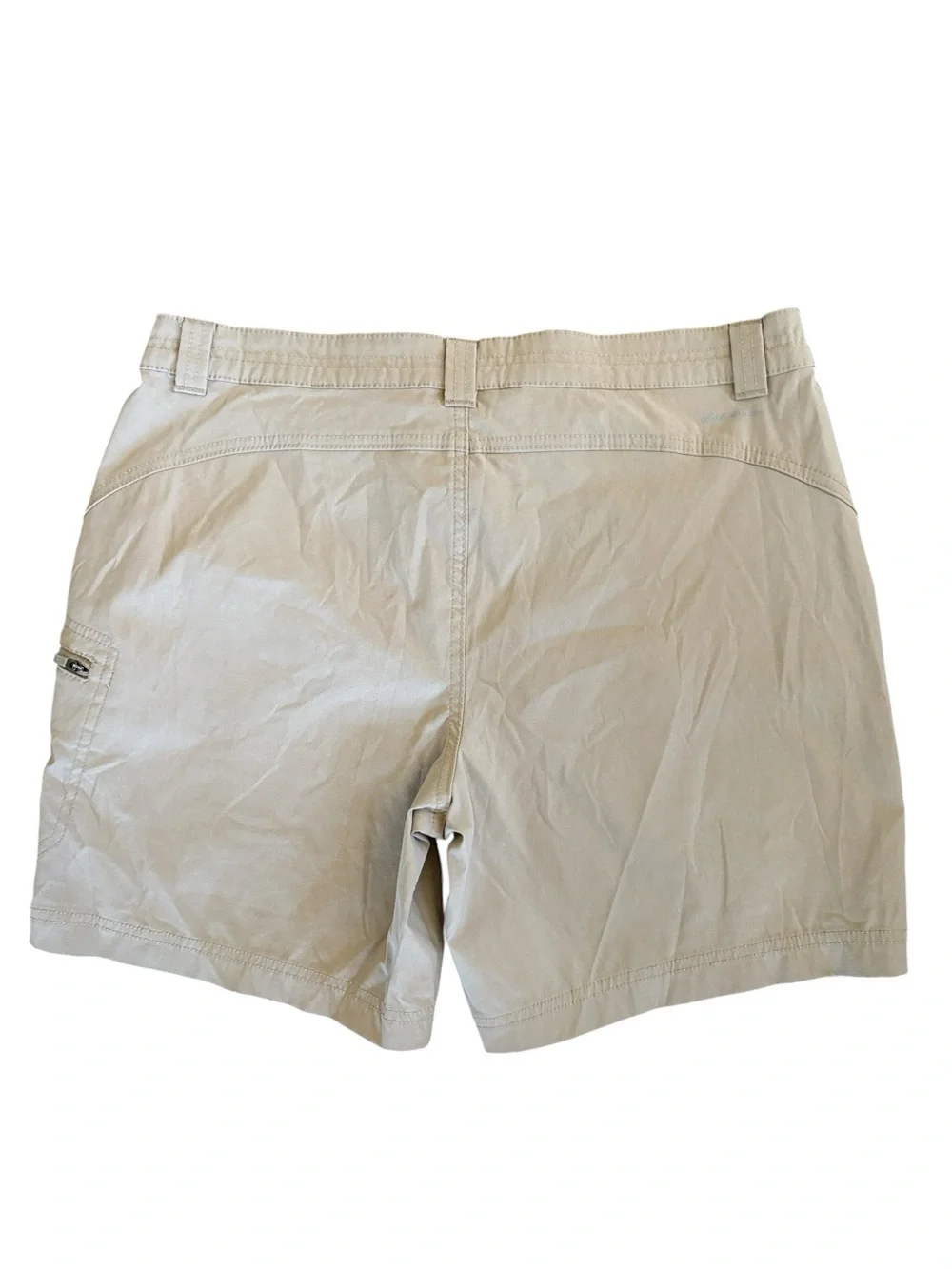 Eddie Bauer Tan Cargo Hiking Shorts 9